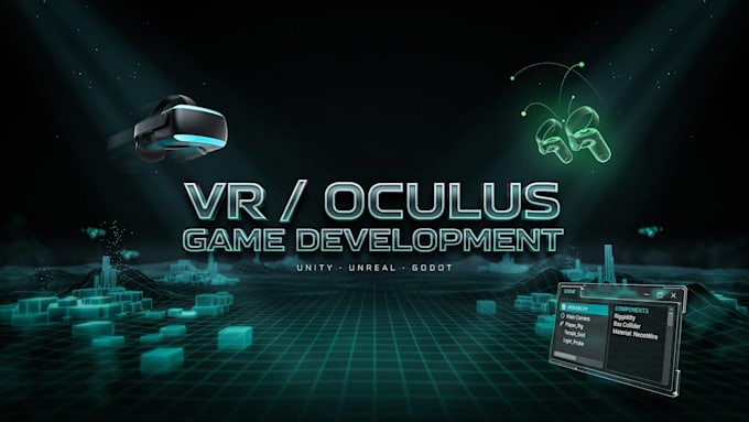 create VR games, oculus quest apps, and immersive unity virtual reality