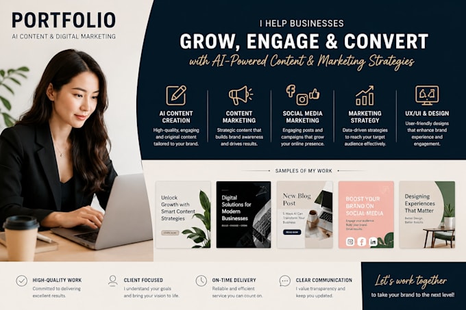 create ai content and digital marketing strategies