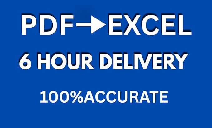 convert PDF to excel or word with 100 percent accuracy