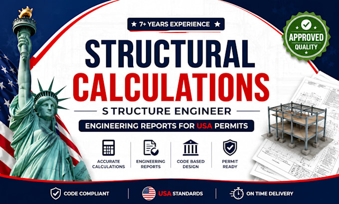 prepare permit drawings for USA residential projects structural engineer