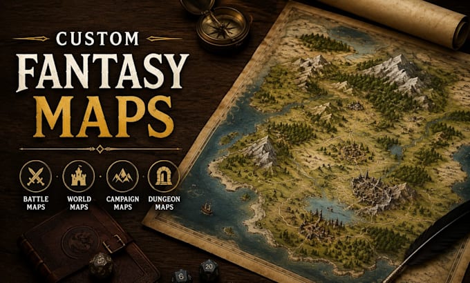 create custom dnd battle maps rpg campaign maps fantasy world maps
