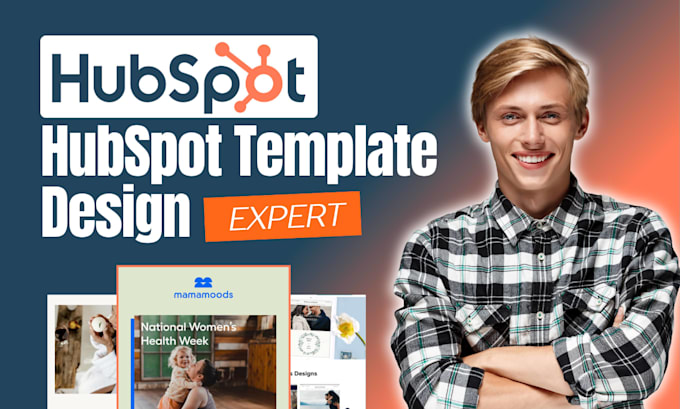 design editable hubspot newsletter, hubspot email template getresponse, omnisend