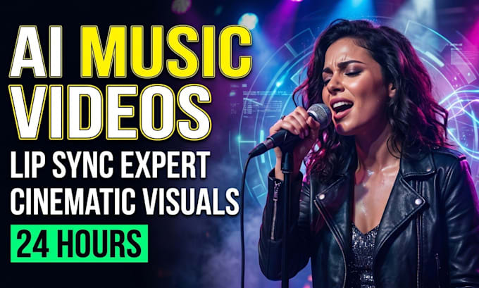 create realistic ai music video with lip sync and visual style for your songs