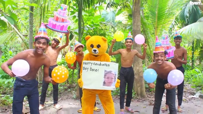 do happy birthday video