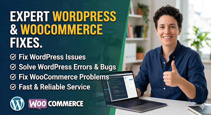 fix wordpress issues, fix wordpress error, fix wordpress bug, fix woocommerce