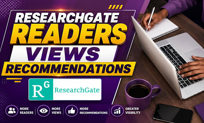 increase your readers, views and recommendations in researchgate