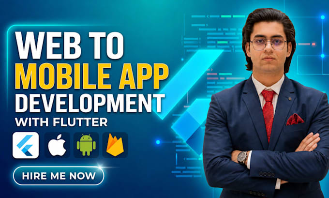 convert website to app, ios app and android app