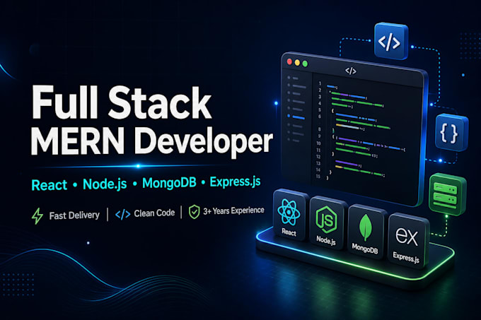 build full stack mern web app with react node js