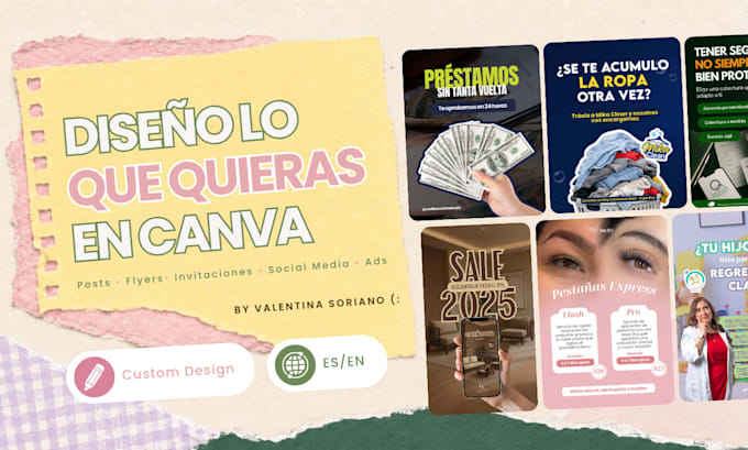 design canva posts, flyers, banners and custom graphics