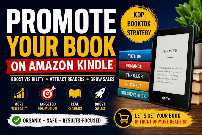 do book promotion and ebook promotion
