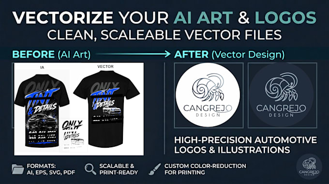 ai art vectorization professional