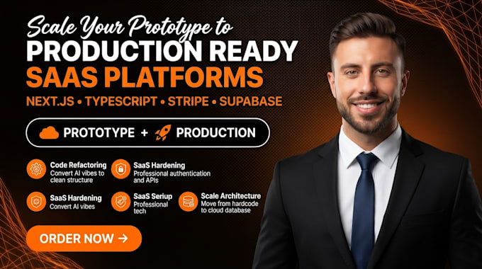 scale your bolt new or cursor prototype into a production ready saas