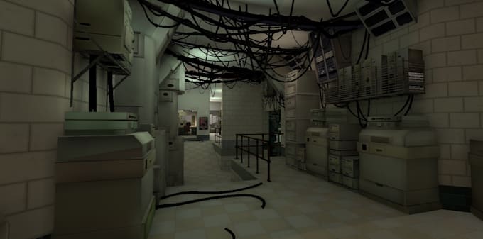 design an indoor vrchat world