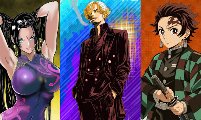 make anime art commission at reasonable price