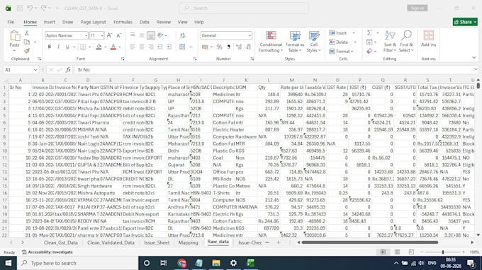 clean validate reconcile and automate excel data