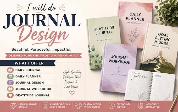 do journal design gratitude journal daily planner goal setting journal workbook