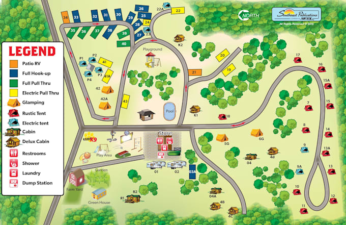 design detailed hiking trail maps and landscape navigation illustrations