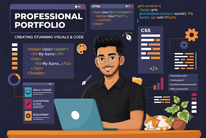 build a PHP website for your portfolio and business
