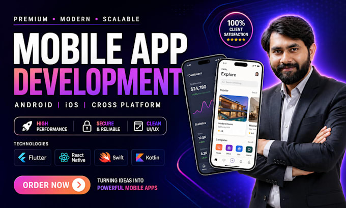 build ai mobile apps for ios and android