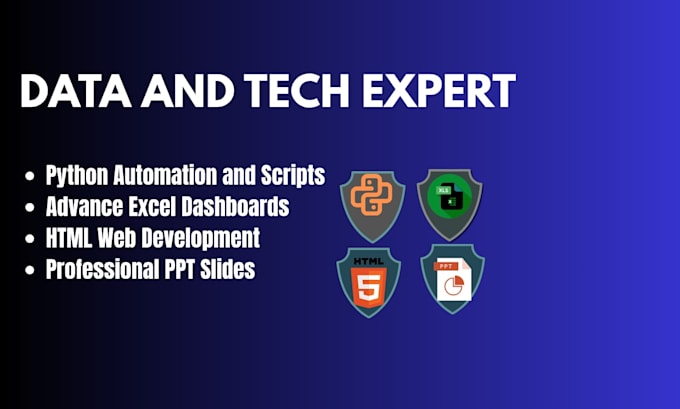do python programming excel work and PPT presentations