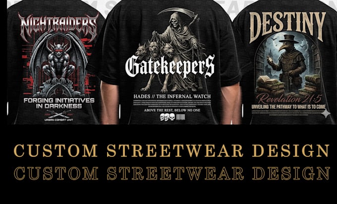 do premium custom streetwear apparel and graphic tees