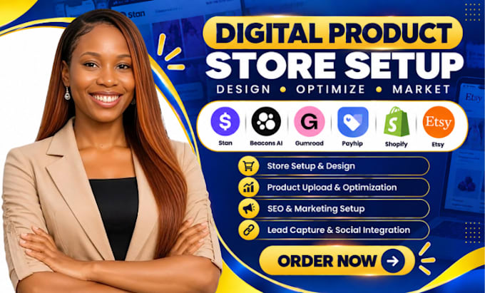 setup stan store, stan store marketing, beacons ai, payhip and gumroad
