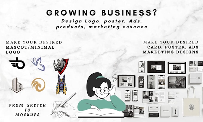 do graphic design and illustration