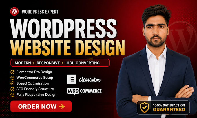 design or redesign a responsive wordpress website