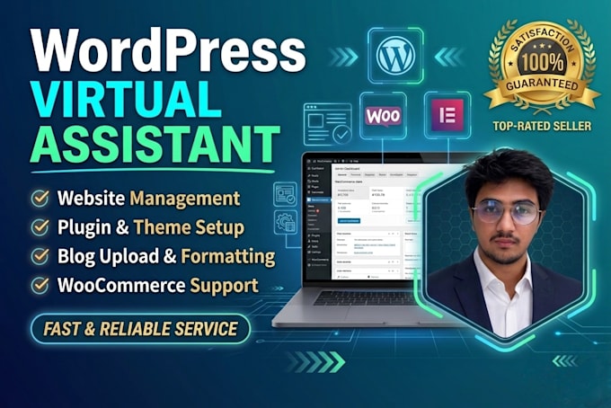 be your wordpress virtual assistant for web management and SEO