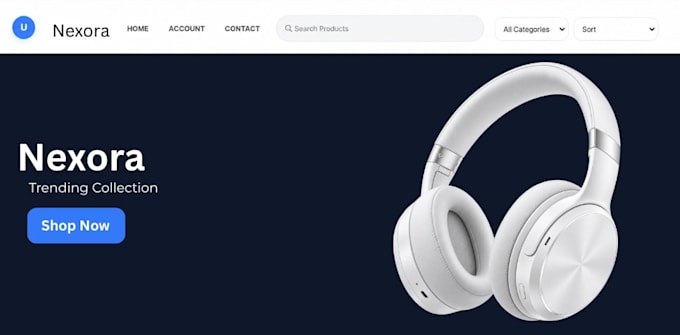 build a responsive ecommerce website with admin dashboard