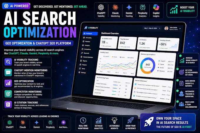 develop ai search optimization website, GEO optimization, chatgpt SEO software