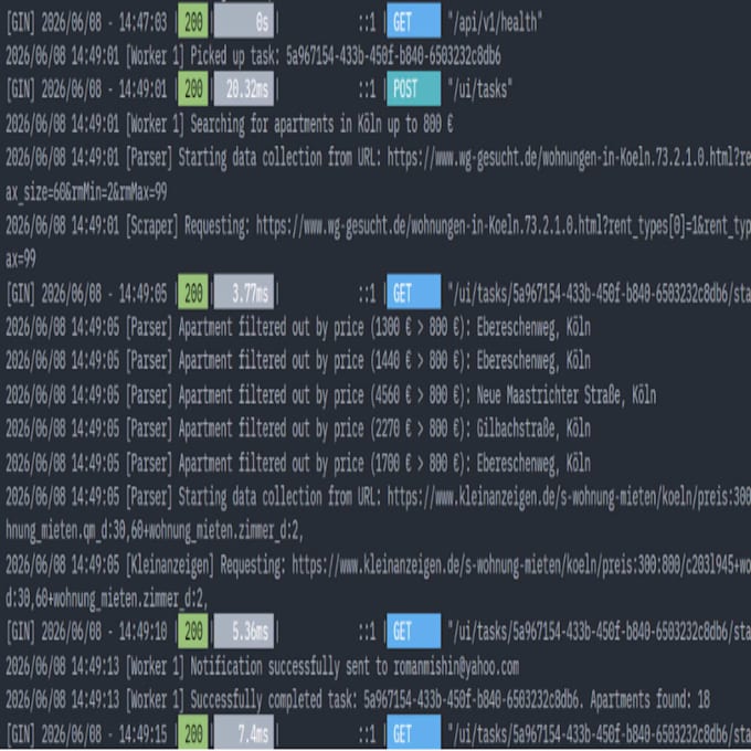 build a custom python web scraper for data extraction