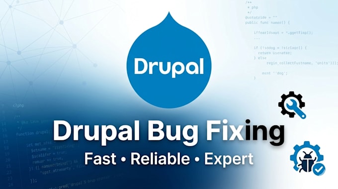 fix drupal bugs, errors, and broken modules quickly