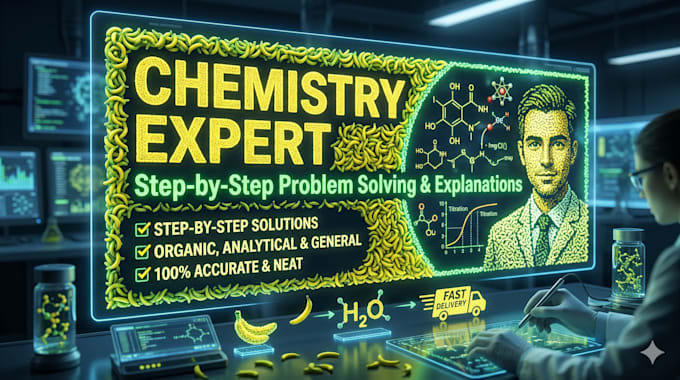 be your expert chemistry tutor and solve problems step by step