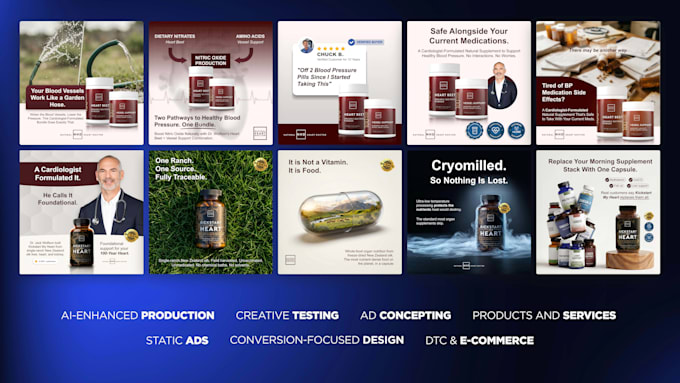 design high converting ads creatives