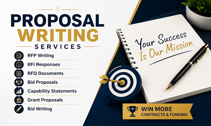 write rfp rfi rfq bid proposal capability statement grant proposal bid writing