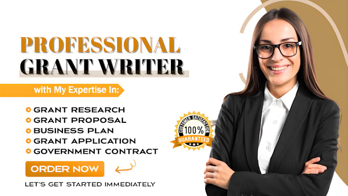 write your grant proposal, research and application