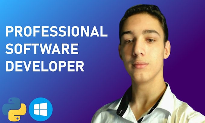 develop a custom functional python desktop application or tool