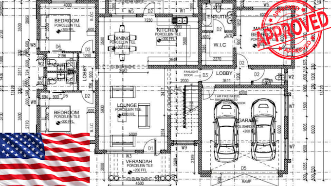 create architectural and civil working drawing in auto cad