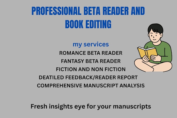 beta read fantacy, critique novel, romance, provide feedback on your writing