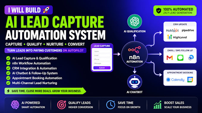 build ai lead capture automation system for your business
