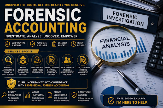 do forensic accounting, fraud investigation, detect financial fraud, analysis