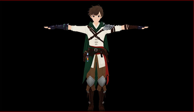 create a stylized fantasy character model for 3d printing