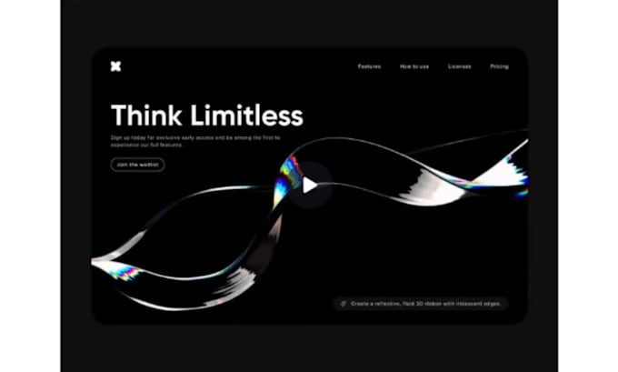build a 3d animated framer website or interactive framer website