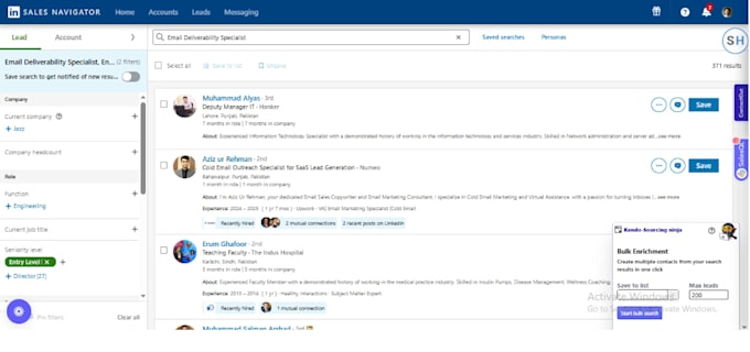 generate b2b leads linkedin