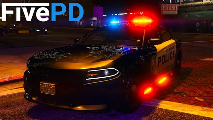 develop fivepd, lspdfr and nopixel inspired police rp server for fivem