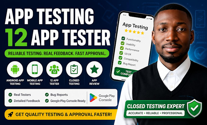 do app testing, closed testing, android app testing and app review