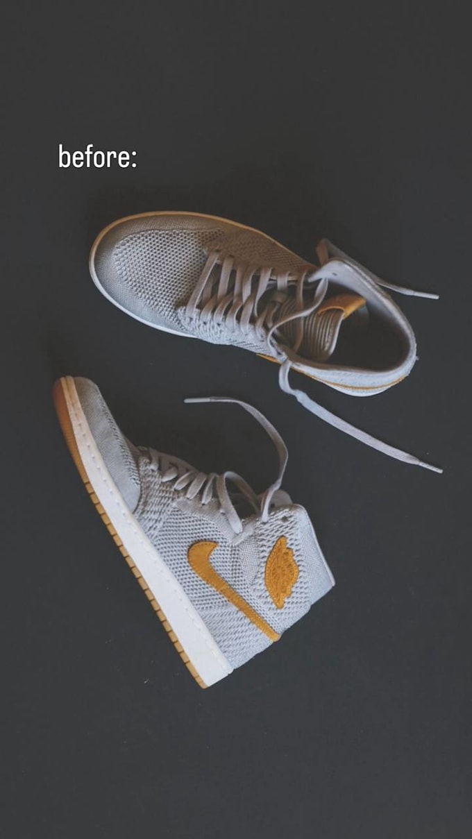 product photo editing or retouching