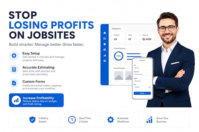 setup jobtread CRM construction management system procore hubspot automation