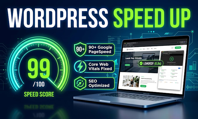 increase wordpress website speed and SEO optimization